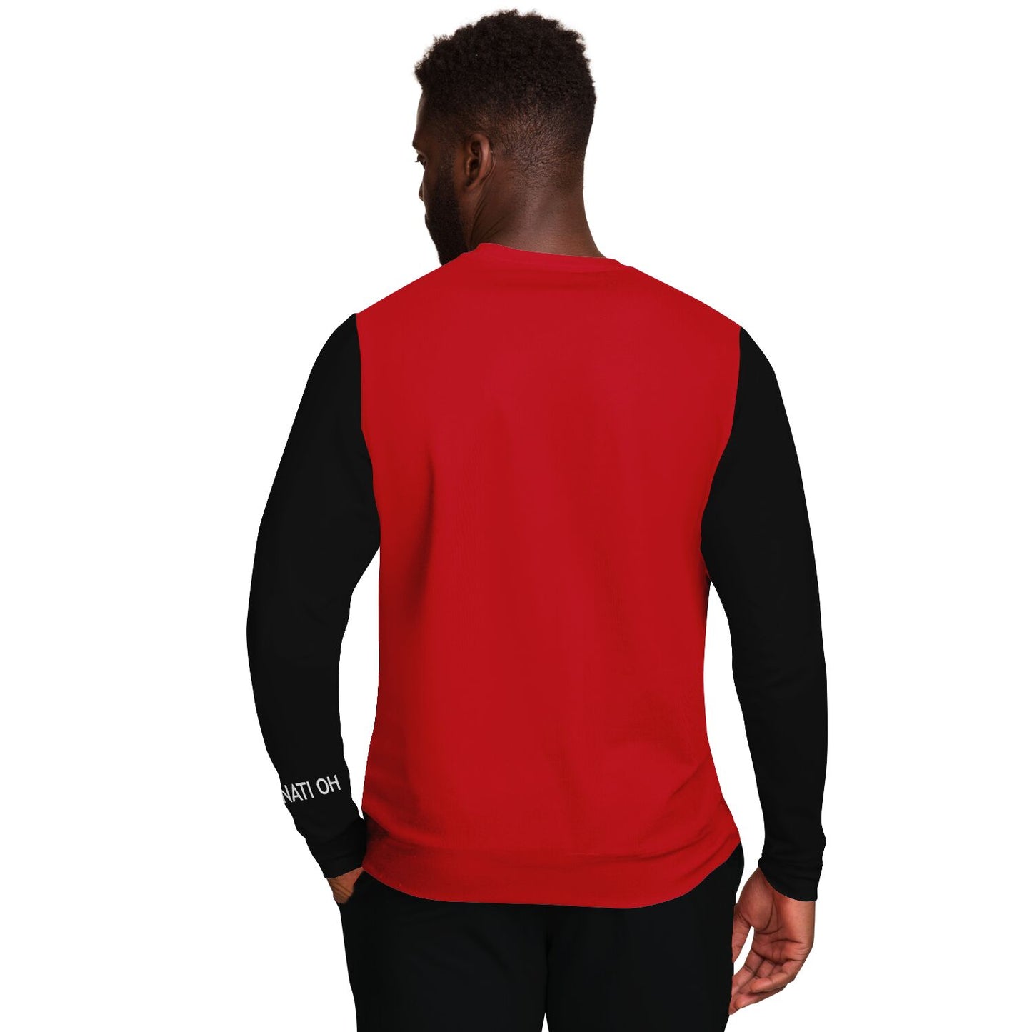 Cincinnati Red Black Long Sleeve Shirt