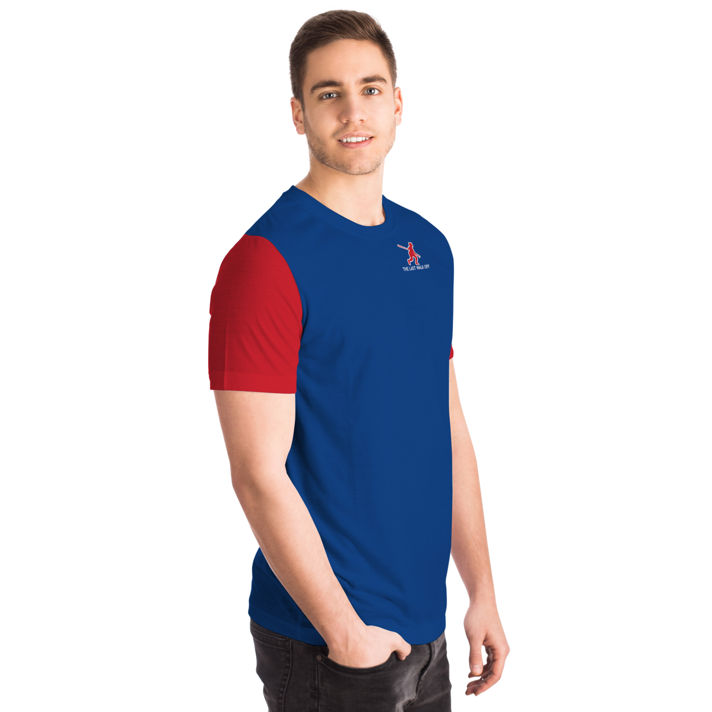 Texas Blue Red Short Sleeve Shirt