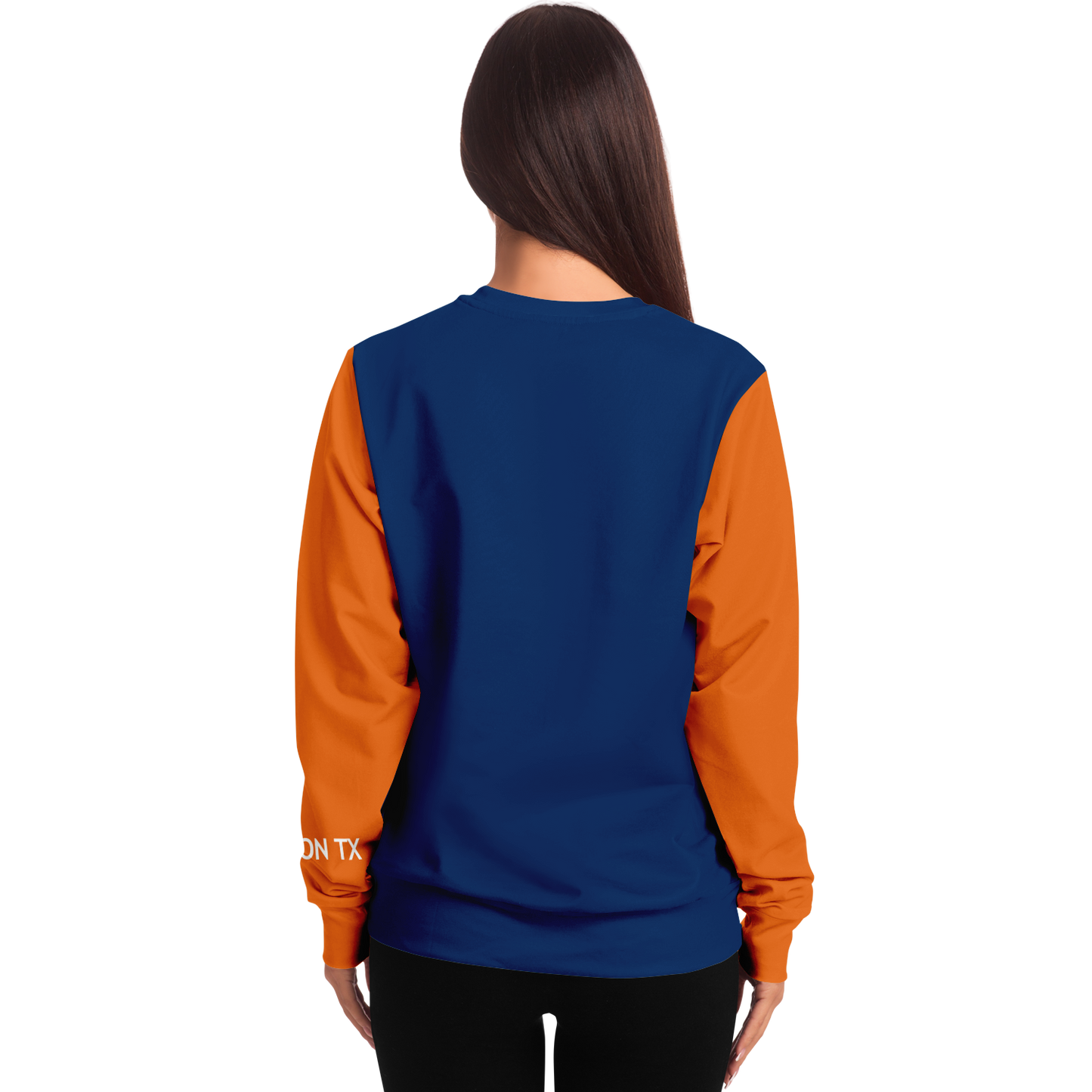 Houston Blue Orange Long Sleeve Shirt