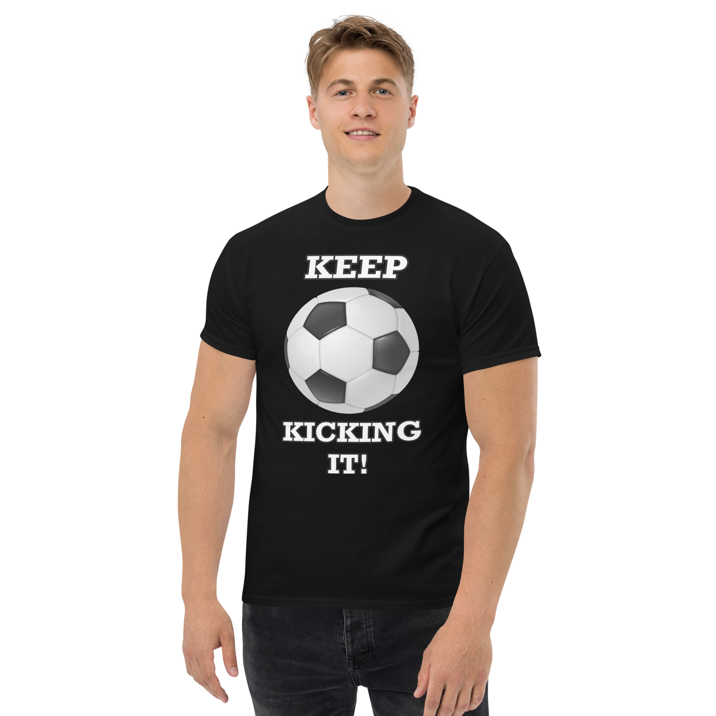 Keep Kicking It Soccer T-shirt
