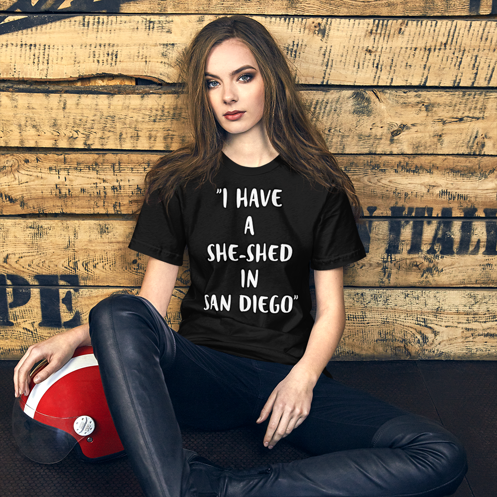 She-Shed San Diego T-shirt