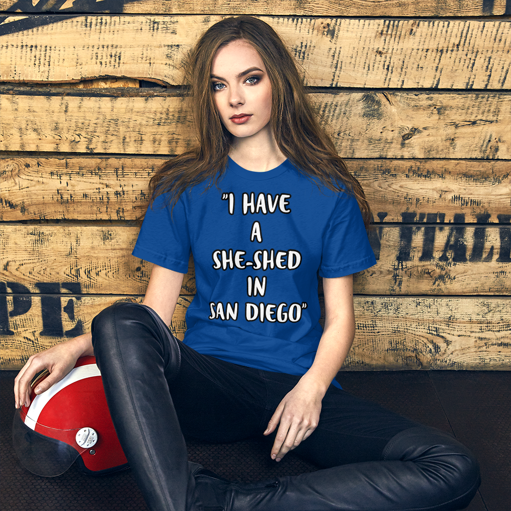 She-Shed San Diego T-shirt