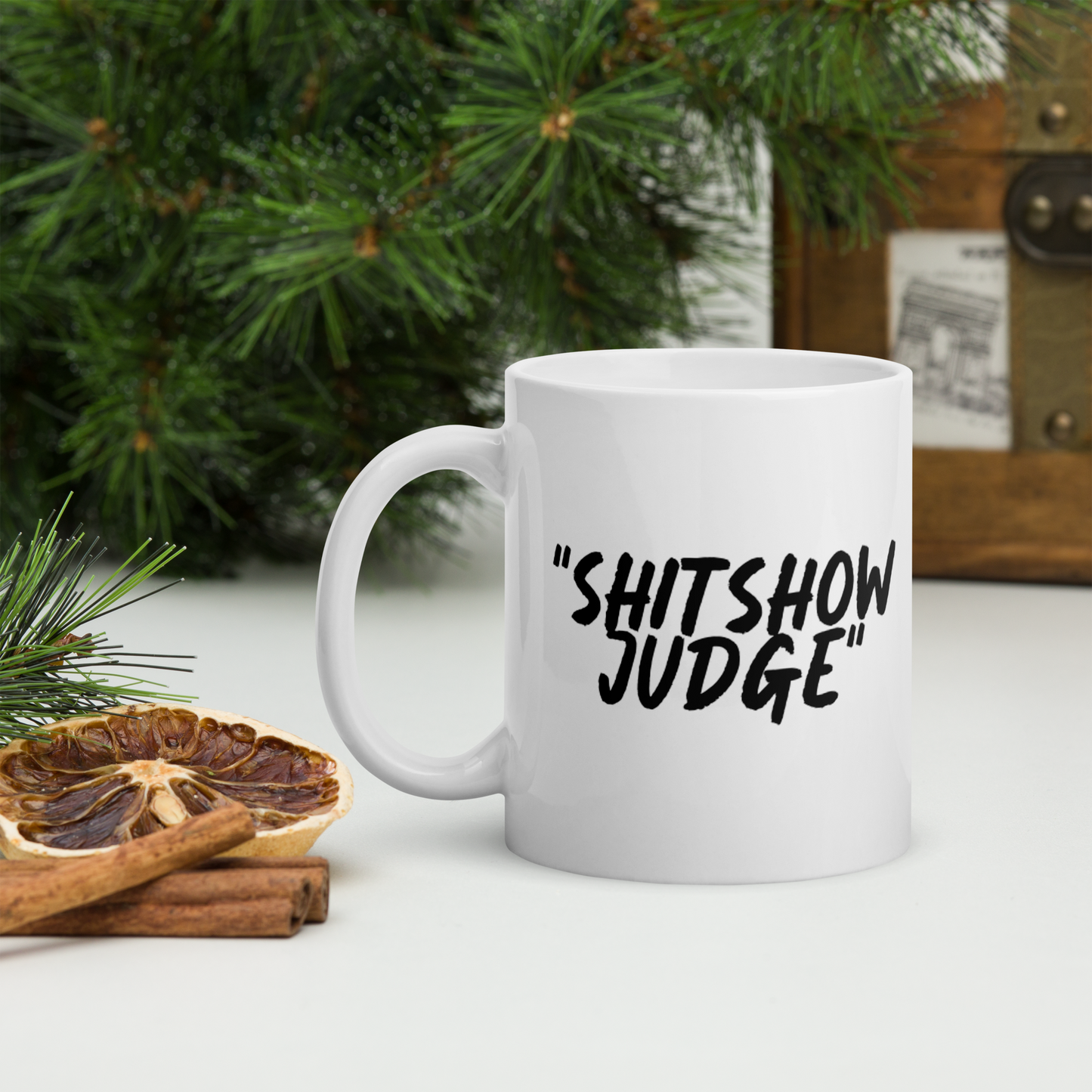 Judge Show White Mug