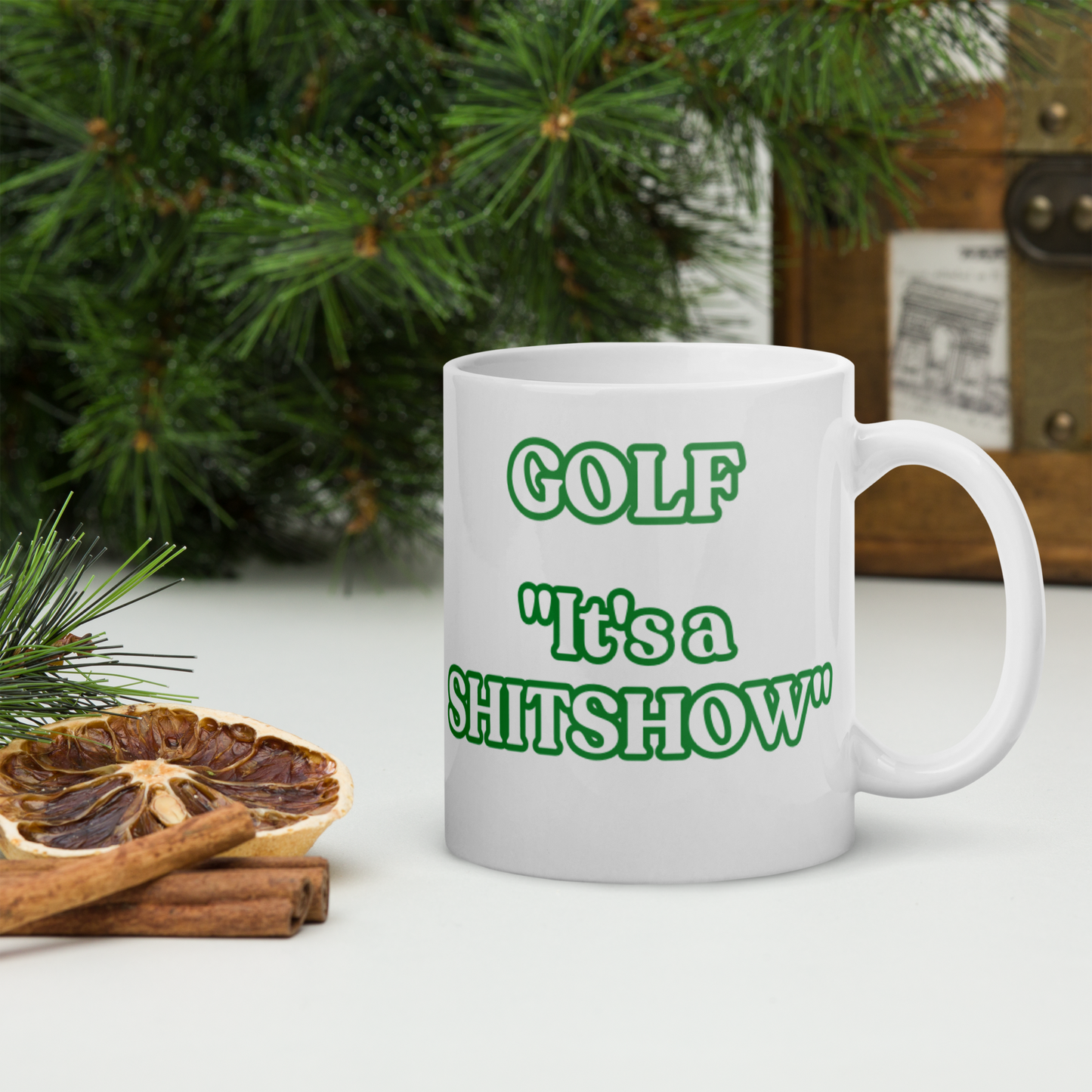 It's a Show Golf White Mug