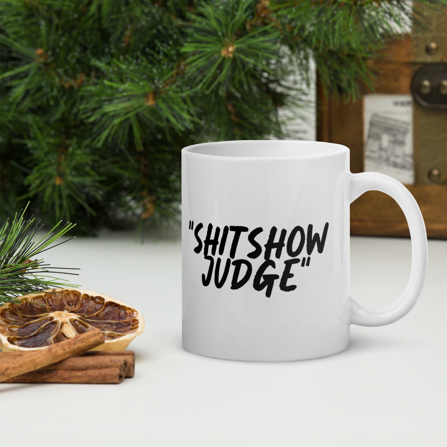 Judge Show White Mug