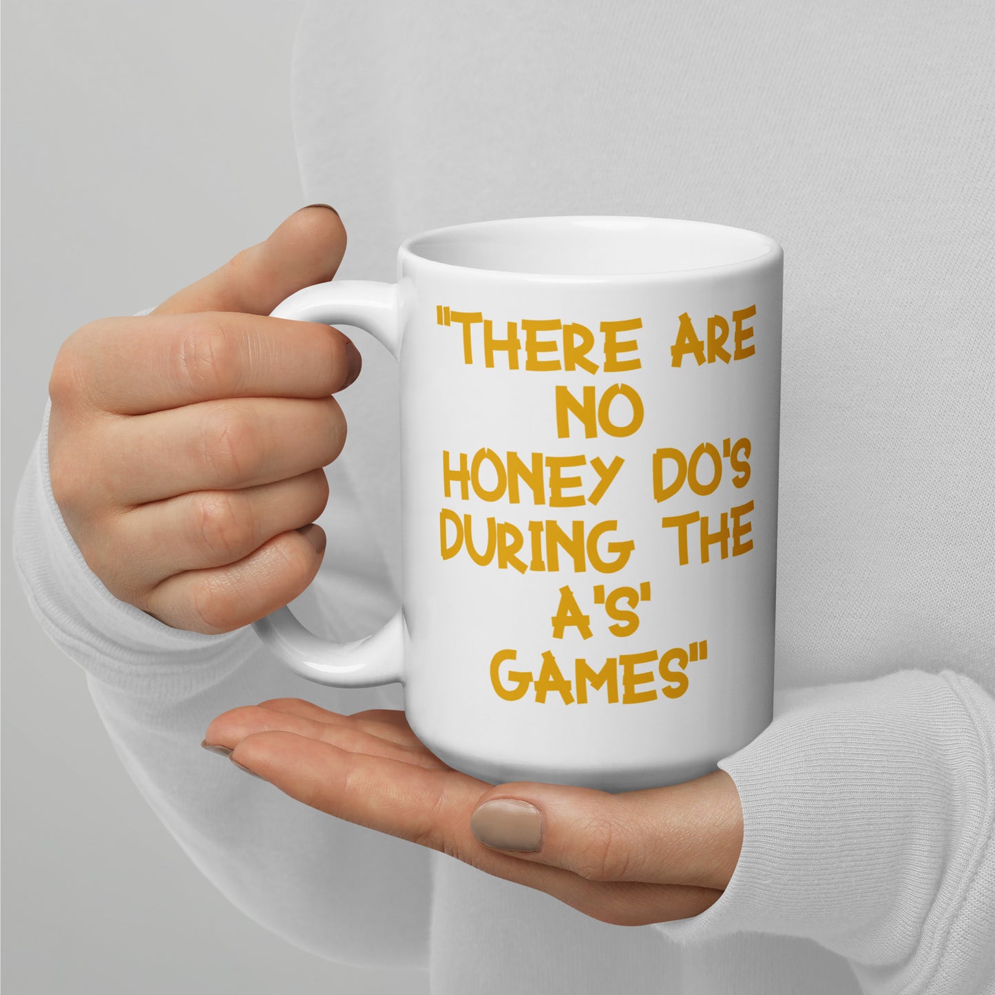 Honey Do's White Mug OAK 1